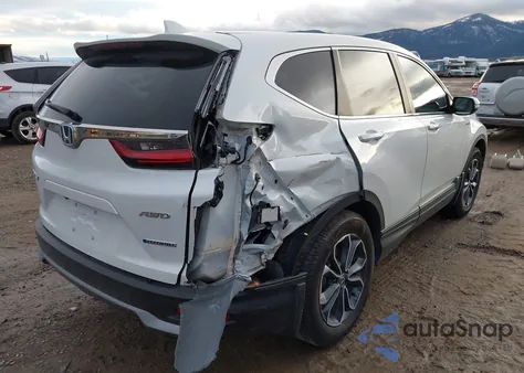 2021 Honda Cr-V Hybrid Ex-L z USA, uszkodzony, nr VIN 7FART6H81ME005747